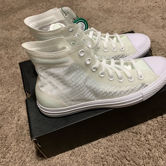 Converse Chuck Taylor All-Star Hi Translucent White - Picture 2 of 4
